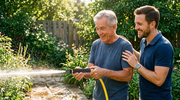 High-Pressure Garden Hose Wand & Sprayer – Blast Grime & Water Your Garden with One Tool
