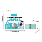 Washing Machine Cleaning Tablets — Eliminate Odors & Hidden Grime in 1 Cycle