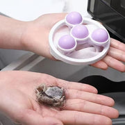 Reusable Washing Machine Lint Filter Balls, Captures Hair, Lint & Debris Effortlessly
