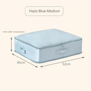Compression Duvet Storage Bag – Large Capacity, Breathable Satin, Machine Washable