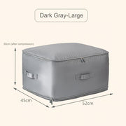 Compression Duvet Storage Bag – Large Capacity, Breathable Satin, Machine Washable