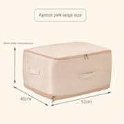 Compression Duvet Storage Bag – Large Capacity, Breathable Satin, Machine Washable
